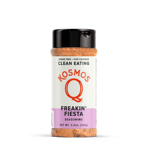 Kosmos Q Freakin’ Fiesta Seasoning, Southwest All-Purpose Spice Mix for Chicken, Tacos, Rice & Veggies, 5 Oz
