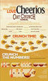24 oz (Pack 2) Cheerios Oat Crunch Oats 'N Honey Breakfast Cereal, Made with Whole Grain, Family Size