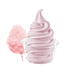 Countertop 6 lb Frostline Pink Cotton Candy Soft Serve Ice Cream Mix, Lactose & Gluten Free- Just Add Water, Dairy