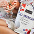 12oz Safe + Fair All American Granola Gluten-Free & Vegan Snack Whole Grain Oats with Real Strawberries, Blueberries