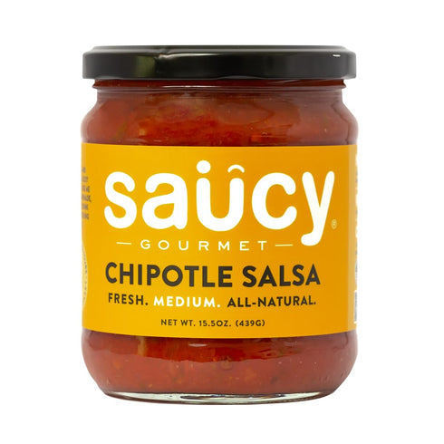 Pack 15.5 oz 4-Pack Saucy Gourmet Salsa Variety - Chef-Crafted Premium Mexican Salsas (Classic, Chipotle, Habanero