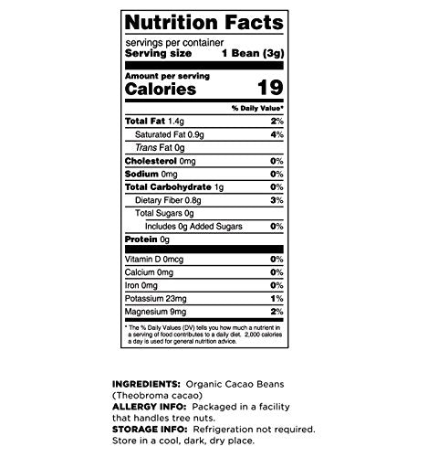2 Lbs (2 Pack) Terrasoul Superfoods Raw Organic Criollo Cacao Beans