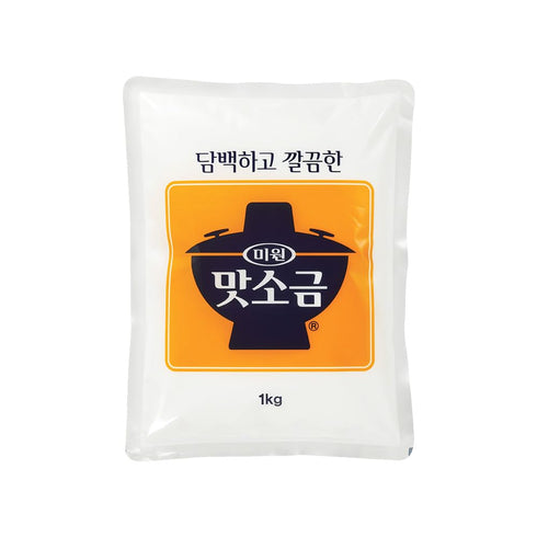 Chung Jung One Miwon MSG Salt Seasoning, 2.2 lb - Monosodium Glutamate Powder for Korean Cooking