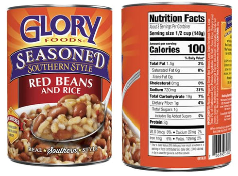 Generic Red Beans with Rice (2 Cans, 15oz. each)