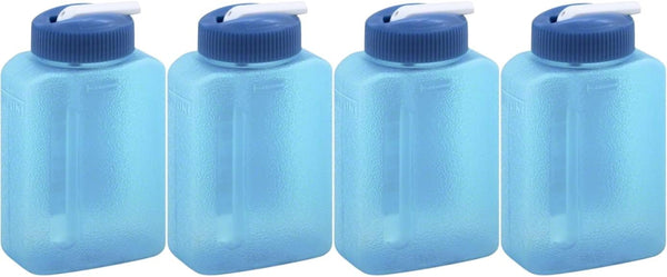 Rubbermaid Juice Box, Litterless, 8.5 Oz / 250 Ml (Pack of 4)-Blue