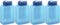 Rubbermaid Juice Box, Litterless, 8.5 Oz / 250 Ml (Pack of 4)-Blue