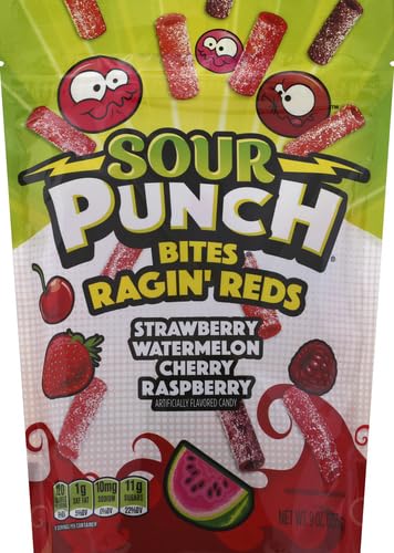 Sour Punch Amer Ragin Red Sub - 9 Ounce