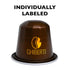 120 Fresh Roasted Coffee Espresso Pods for Nespresso OriginalLine, Italian Craft Espresso Variety, Recyclable Aluminum