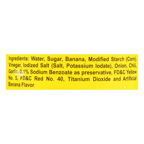 Jufran 19.76oz (Pack 1) Banana Sauce (Regular)