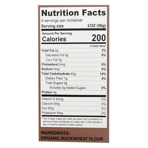 Organic Proshop (6 Pack) Organic Buckwheat Penne