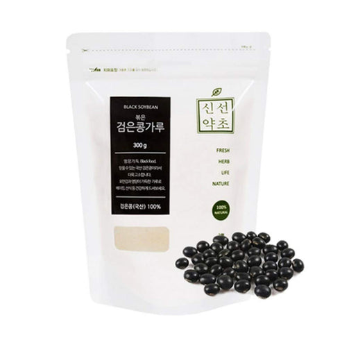 K-Herb Roasted Black Soy Bean Powder |100% Natural, Nourishing Black Food, Rich &