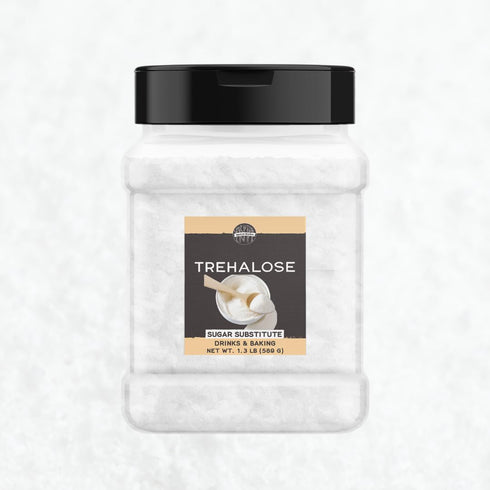 1.3 lb, Birch & Meadow Trehalose Powder, Sugar Substitute, Baking & Drinks, Alternative Sweetener