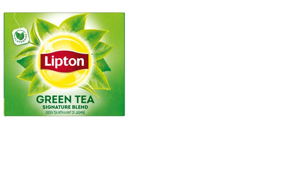Lipton Green Tea, 100 Percent Natural Signature Blend with hint of Jasmine,