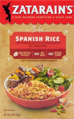 6.9 oz, (Pack 4) Zatarain's Spanish Rice