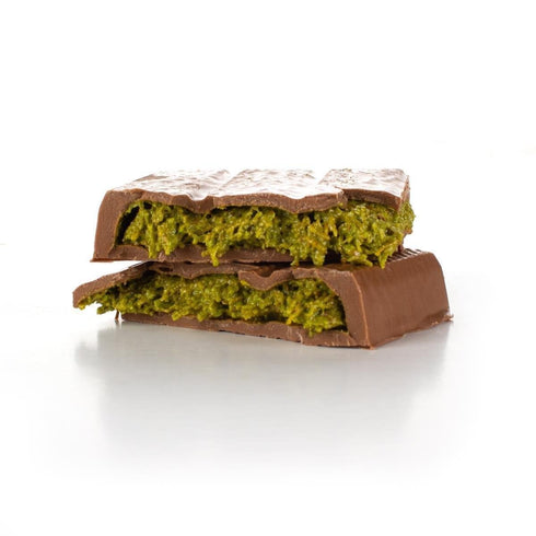 3.3 Oz (95 Dubai Chocolate Bar Pistachio, Crunchy Knafeh Chocolate Bar with Pistachio Cream and Kataifi, Viral Candy