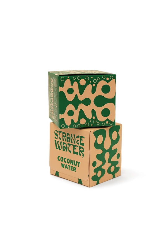 Strange Water (12 Pack) Stilled Coconut Water - Refreshing Hydration in Every Sip