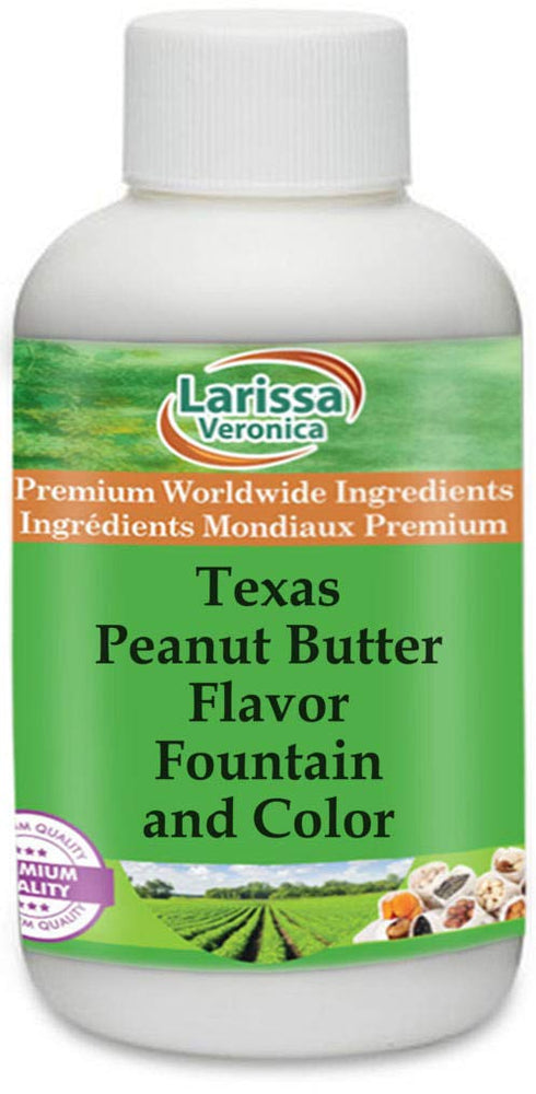 Larissa Veronica Texas Peanut Butter Flavor Fountain and Color (8 oz, ZIN: 528254)