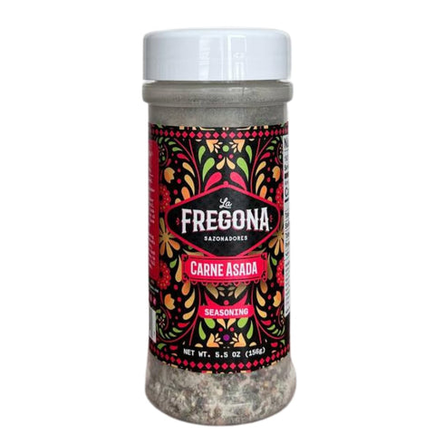 LA FREGONA Pack 1 (4-Pack, Seasoning de Carne Asada | Sea Food | Orange Pepper | Chicken Fajitas)