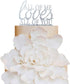 All of Me Loves All of You Wedding Cake Topper, Modern Elegant Cake Decor for Engagement & Anniversary