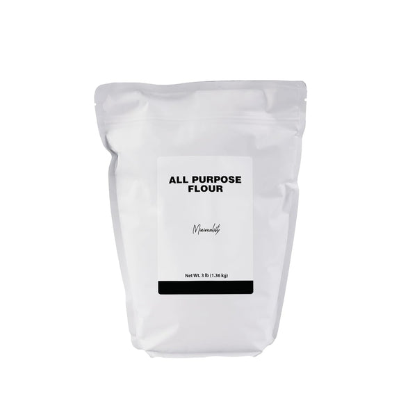 Minimalist All Purpose Flour, Ideal for Baking and Cooking, Packaged in a