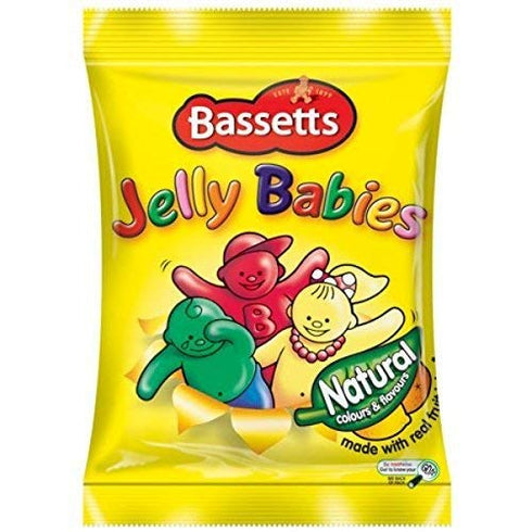 BASSETTS VITAMINS Jelly Babies Sweets Bag 165g (Pack of 4) - pack of 4