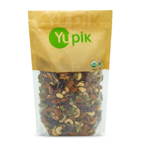 Yupik Organic Protein Boost Trail Mix, 2.2 Lb, A Mix Of Cashews,