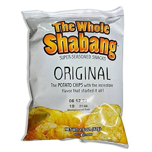 Forat 1.5 Oz (Pack 12) The Whole Shabang Potato Chips by Moon Lodge Bundled by Snacks - Original Flavor