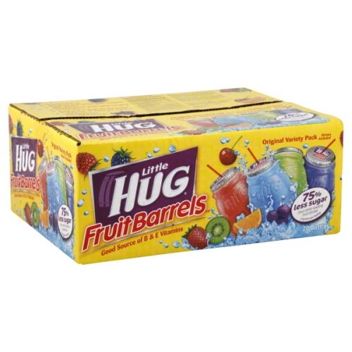 Little Hug Original Variety Pack Fruit Barrels Fruit Drinks 2 Pack