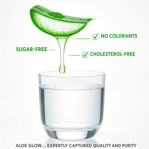 Generic 450ml (15.22 oz) Aloe Glow Mango Herbal Aloe Vera Dietary Fiber Supplement Drink Supports Digestive Health