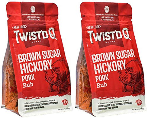 Twist'd Q - Brown Sugar Hickory Pork Rub - American Royal -