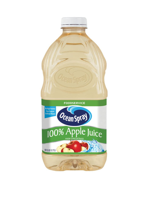 Ocean Spray 100% Apple Juice, 60 Fl Oz (Pack of 8)