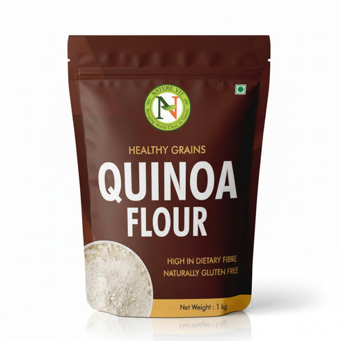 Nature Vit NatureVit Quinoa Flour, 1kg | Gluten Free Atta | Enriched with Dietary
