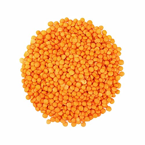 NY Spice Shop Red Lentils Whole 5 Lbs. (Pound) Masoor Dal All