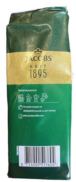500 17.6 (Pack 3) Jacobs Kronung Ground Coffee Gram / Ounce