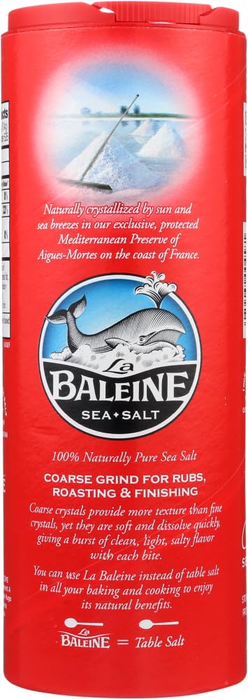 La Baleine 26.5 OZ(Pack 3) Salt Sea Salt Coarse