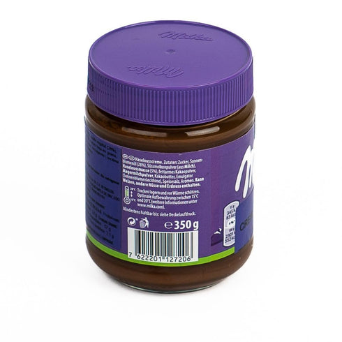 2 PACK- 2 350 Milka Hazelnut Creme Spread - x g Jars