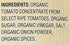 20 oz Woodstock Organic Tomato Ketchup