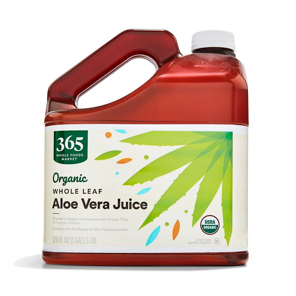 365 by Whole Foods Market, Organic Whole Leaf Aloe Vera Juice, 128