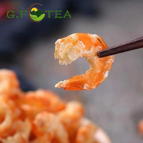Generic 500g Premium Sun-Dried Sea Shrimp | Large Size | Mildly Sweet Flavor Profile | Low Salinity Dried Seafood |