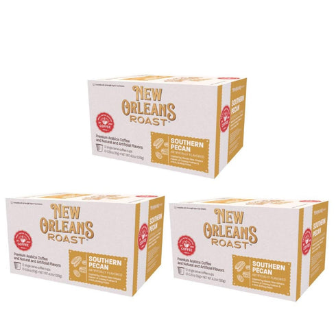 New Orleans Roast Southern Pecan Single Serve Coffee Pods - 12ct (Pack