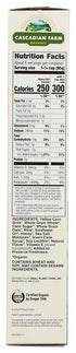 13.5 oz (Pack 4) Cascadian Farm Organic Honey Oat Crunch Cereal