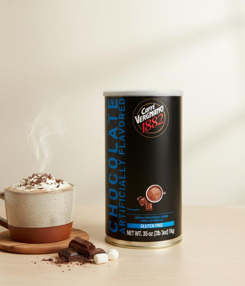 Enjoy Better Coffee 2.2lb/1kg Caffe Vergnano Instant Drinking Chocolate