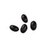 3 Black Jelly Beans, Pound Bulk Bag, Black Licorice Flavor, The Hampton Popcorn & Candy Company