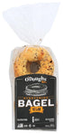 O'Doughs Thins Gluten Free Bagels, Everything, 100 Calorie Bagels, Presliced, 10.58 Ounce