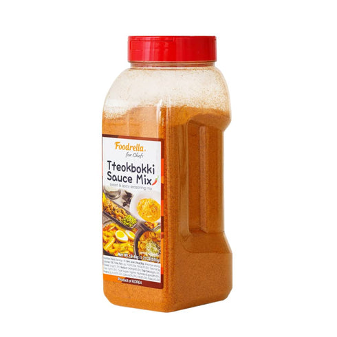 Foodrella Korean Taste Tteokbokki Rice Cake Sauce Mix, Multipurpose Sweet & Spicy Seasoning Mix for Korean Spicy Food Including Braised Spicy Chicken, Spicy Stir-Fried Pork, Rose Pasta and More