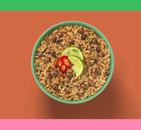 8 oz 6 Fillo's Puerto Rican Rice And Gandules - Ready To Eat Rice With Beans, Gluten-Free, Preservative-Free