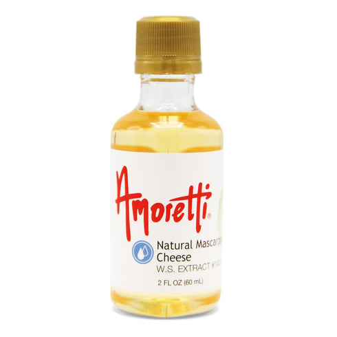 Amoretti - Natural Mascarpone Cheese Extract Water Soluble 2 oz - Highly