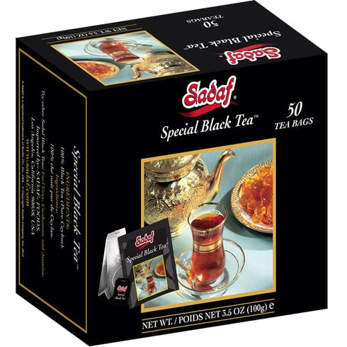 Sadaf Special Black Tea Bags - Pure Ceylon Black Tea - Product
