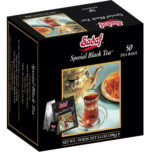 Sadaf Special Black Tea Bags - Pure Ceylon Black Tea - Product