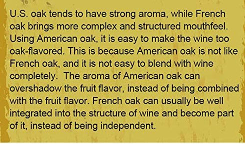 LKXHarleya 50g Oak Block Home Brewing Wine Making Wood Barrel Flavor America Oak Chips